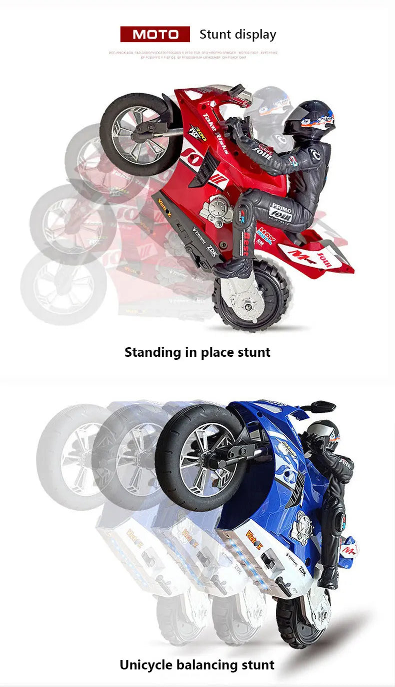 FlashDrift RC Bike 1:6 (large) - 1:10 (small) Electric Motorcycles by Synergy Store.