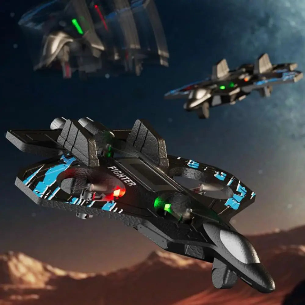 SkyFlip Pro from Synergy Store. 2.4G Remote Control Fighter Electric Aircraft Model