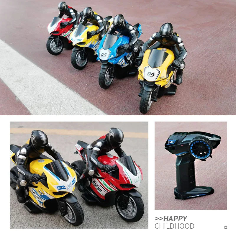 FlashDrift RC Bike 1:6 (large) - 1:10 (small) Electric Motorcycles by Synergy Store.