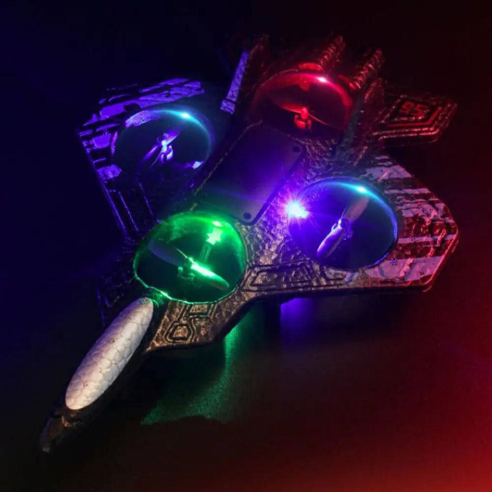 SkyFlip Pro from Synergy Store. 2.4G Remote Control Fighter Electric Aircraft Model