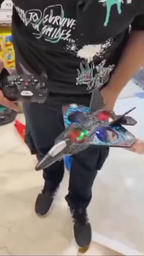 SkyFlip Pro from Synergy Store. 2.4G Remote Control Fighter Electric Aircraft Model